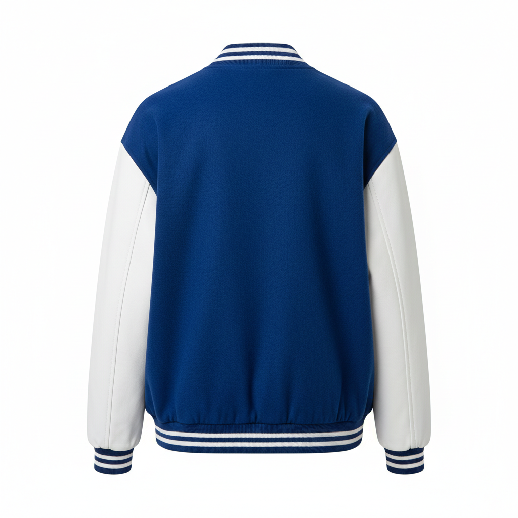 Chaqueta Varsity Limpia - Atrás
