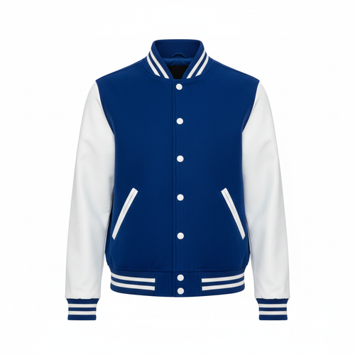 Chaqueta Varsity Limpia - Frente