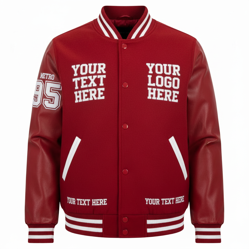 Plantilla Chaqueta Roja - Frente