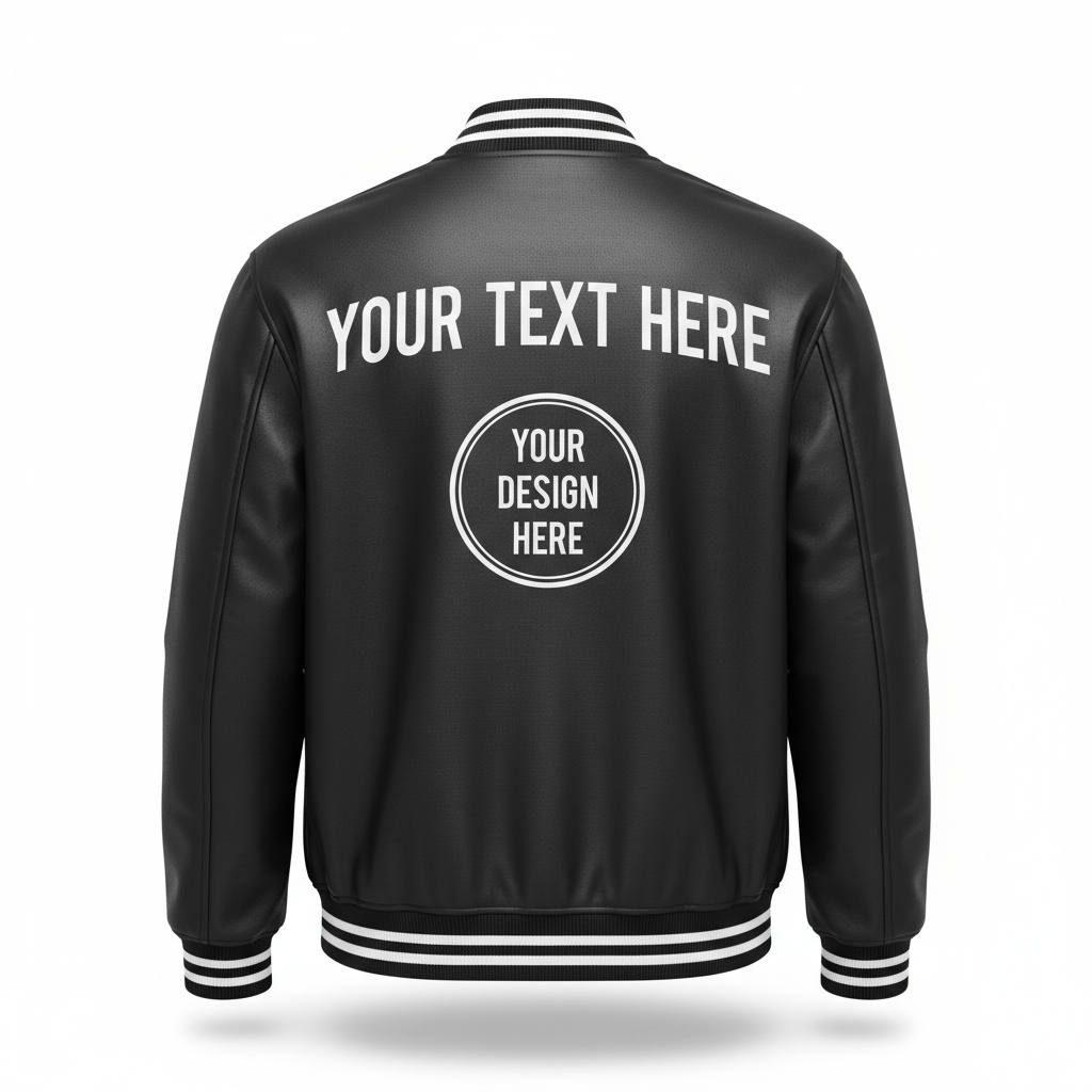 Varsity Leather Jacket (Minimum 20 Units)