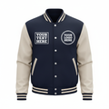 Plantilla Chaqueta Varsity - Frente