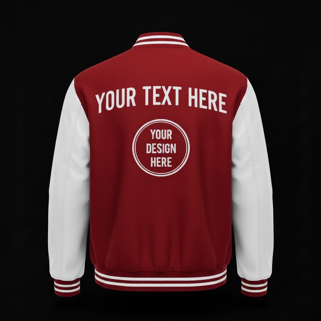 Oxford Red / White back