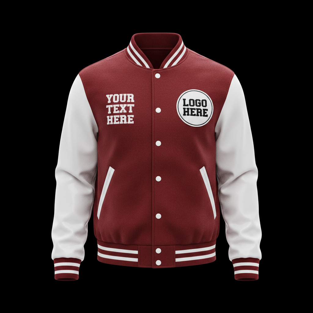 Oxford Red / White front